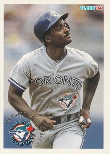 #328 Darnell Coles - Toronto Blue Jays - 1994 Fleer Baseball