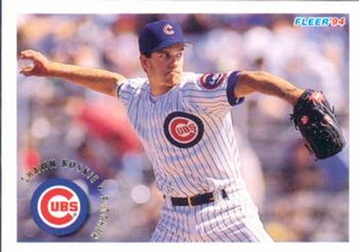 #380 Shawn Boskie - Chicago Cubs - 1994 Fleer Baseball