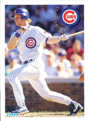 #381 Steve Buechele - Chicago Cubs - 1994 Fleer Baseball