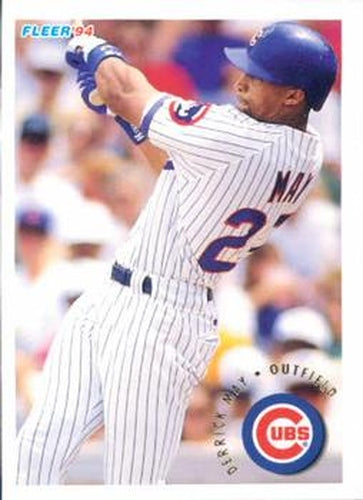 #389 Derrick May - Chicago Cubs - 1994 Fleer Baseball