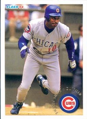 #398 Dwight Smith - Chicago Cubs - 1994 Fleer Baseball