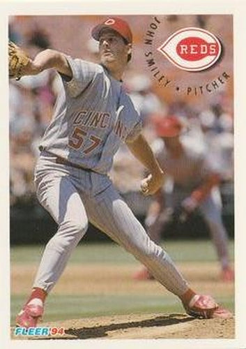 #429 John Smiley - Cincinnati Reds - 1994 Fleer Baseball