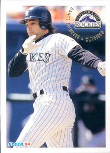 #433 Dante Bichette - Colorado Rockies - 1994 Fleer Baseball