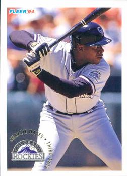 #443 Charlie Hayes - Colorado Rockies - 1994 Fleer Baseball