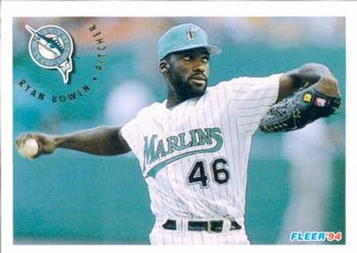 #462 Ryan Bowen - Florida Marlins - 1994 Fleer Baseball