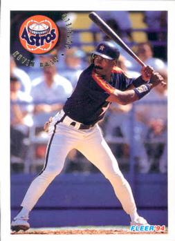 #484 Kevin Bass - Houston Astros - 1994 Fleer Baseball