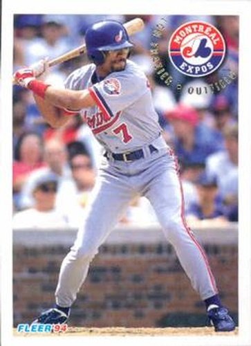 #539 Lou Frazier - Montreal Expos - 1994 Fleer Baseball