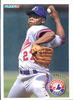 #548 Mel Rojas - Montreal Expos - 1994 Fleer Baseball