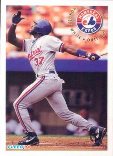 #556 Rondell White - Montreal Expos - 1994 Fleer Baseball
