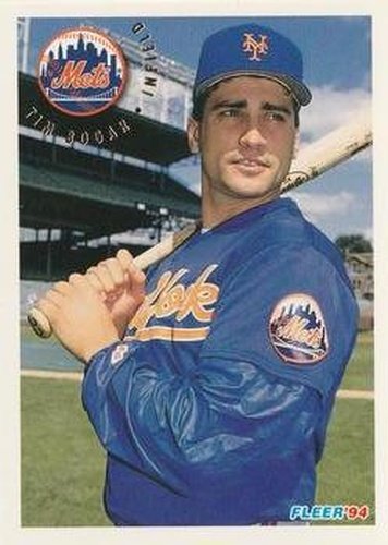 #557 Tim Bogar - New York Mets - 1994 Fleer Baseball