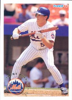 #559 Jeromy Burnitz - New York Mets - 1994 Fleer Baseball