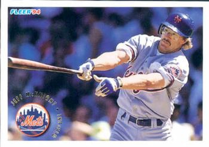 #572 Jeff McKnight - New York Mets - 1994 Fleer Baseball