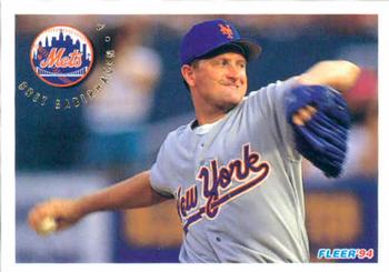 #576 Bret Saberhagen - New York Mets - 1994 Fleer Baseball