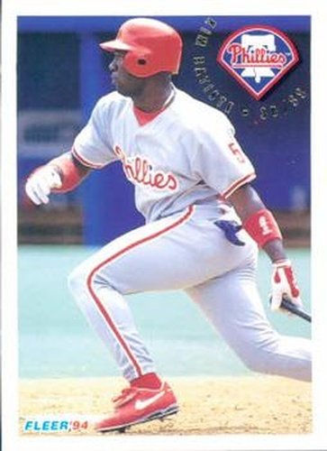 #583 Kim Batiste - Philadelphia Phillies - 1994 Fleer Baseball