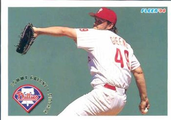 #589 Tommy Greene - Philadelphia Phillies - 1994 Fleer Baseball