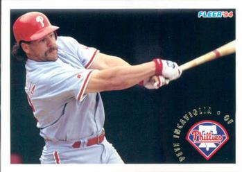 #591 Pete Incaviglia - Philadelphia Phillies - 1994 Fleer Baseball
