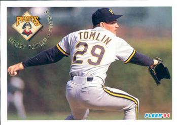 #621 Randy Tomlin - Pittsburgh Pirates - 1994 Fleer Baseball