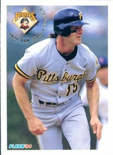 #622 Andy Van Slyke - Pittsburgh Pirates - 1994 Fleer Baseball