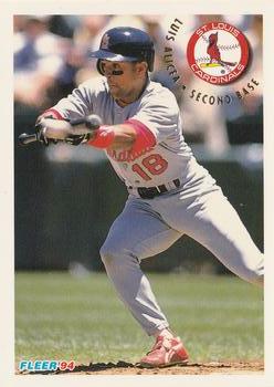 #627 Luis Alicea - St. Louis Cardinals - 1994 Fleer Baseball