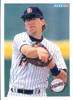 #662 Jeff Gardner - San Diego Padres - 1994 Fleer Baseball