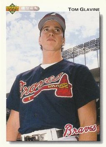 #342 Tom Glavine - Atlanta Braves - 1992 Upper Deck Baseball