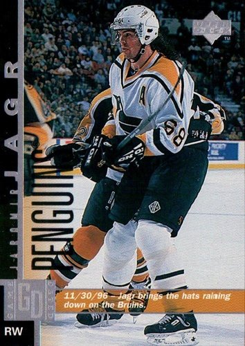 #342 Jaromir Jagr - Pittsburgh Penguins - 1997-98 Upper Deck Hockey