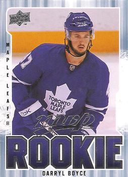 #342 Darryl Boyce - Toronto Maple Leafs - 2008-09 Upper Deck MVP Hockey
