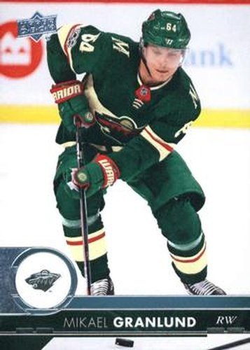 #342 Mikael Granlund - Minnesota Wild - 2017-18 Upper Deck Hockey