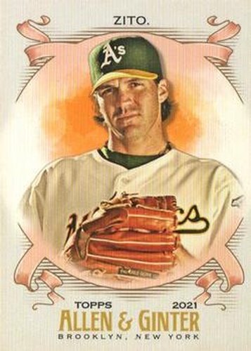 #342 Barry Zito - Oakland Athletics - 2021 Topps Allen & Ginter Baseball