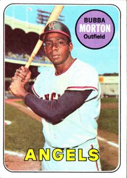 #342 Bubba Morton - California Angels - 1969 Topps Baseball