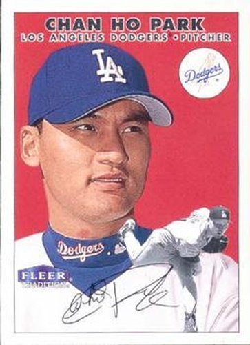 #342 Chan Ho Park - Los Angeles Dodgers - 2000 Fleer Tradition Baseball