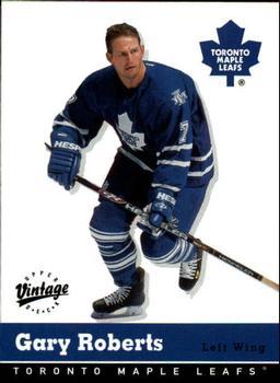 #342 Gary Roberts - Toronto Maple Leafs - 2000-01 Upper Deck Vintage Hockey