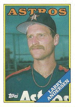 #342 Larry Andersen - Houston Astros - 1988 Topps Baseball