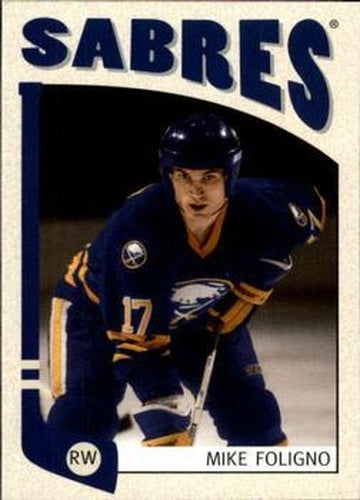 #342 Mike Foligno - Buffalo Sabres - 2004-05 In The Game Franchises US East Hockey
