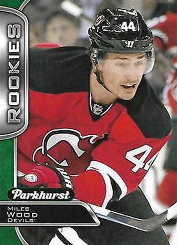 #342 Miles Wood - New Jersey Devils - 2016-17 Parkhurst Hockey