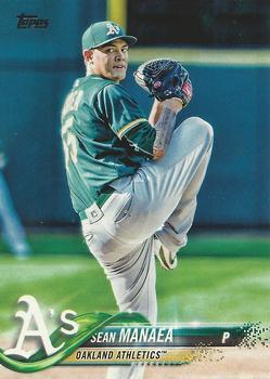 #342 Sean Manaea - Oakland Athletics - 2018 Topps Baseball