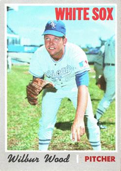 #342 Wilbur Wood - Chicago White Sox - 1970 Topps Baseball