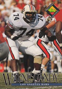#342 Wayne Gandy - Los Angeles Rams - 1994 Pro Line Live Football