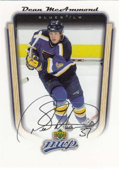 #342 Dean McAmmond - St. Louis Blues - 2005-06 Upper Deck MVP Hockey
