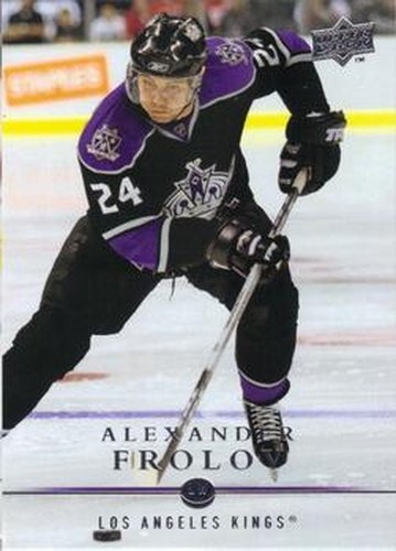 #342 Alexander Frolov - Los Angeles Kings - 2008-09 Upper Deck Hockey