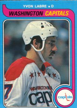 #343 Yvon Labre - Washington Capitals - 1979-80 O-Pee-Chee Hockey