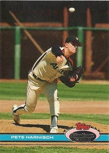 #343 Pete Harnisch - Houston Astros - 1991 Stadium Club Baseball