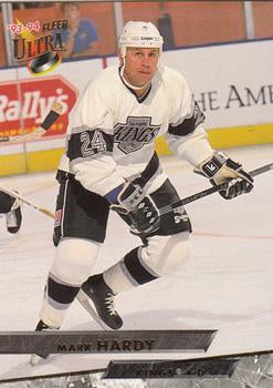 #343 Mark Hardy - Los Angeles Kings - 1993-94 Ultra Hockey