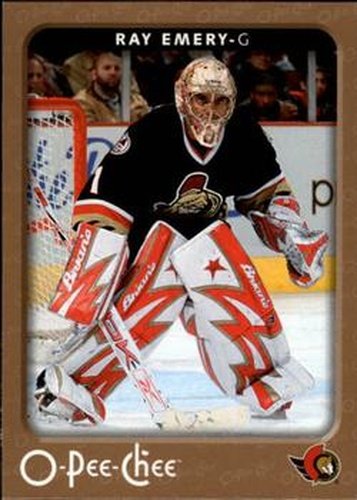 #343 Ray Emery - Ottawa Senators - 2006-07 O-Pee-Chee Hockey