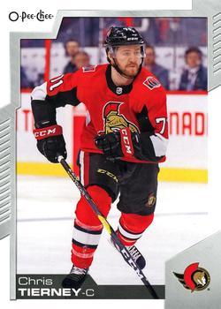 #343 Chris Tierney - Ottawa Senators - 2020-21 O-Pee-Chee Hockey