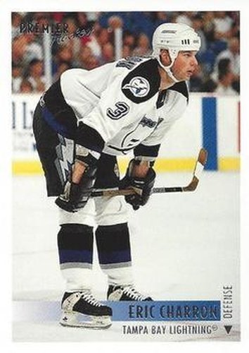 #343 Eric Charron - Tampa Bay Lightning - 1994-95 Topps Premier Hockey