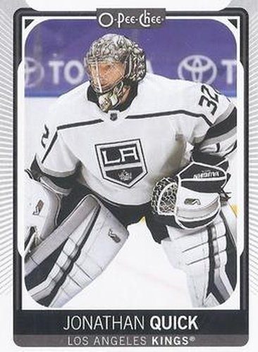 #343 Jonathan Quick - Los Angeles Kings - 2021-22 O-Pee-Chee Hockey