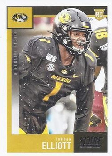 #343 Jordan Elliott - Missouri Tigers - 2020 Score Football