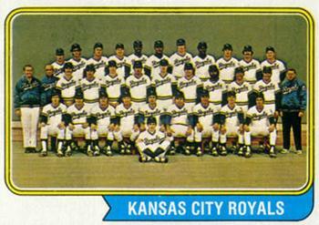 #343 Kansas City Royals - Kansas City Royals - 1974 Topps Baseball