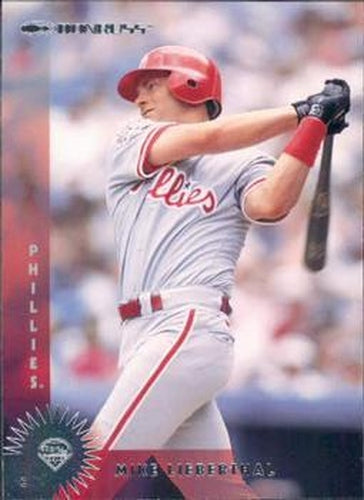 #343 Mike Lieberthal - Philadelphia Phillies - 1997 Donruss Baseball